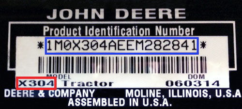 john deere snowblower serial number lookup
